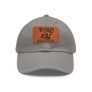 Pono Kai Dad Hat with Leather Patch