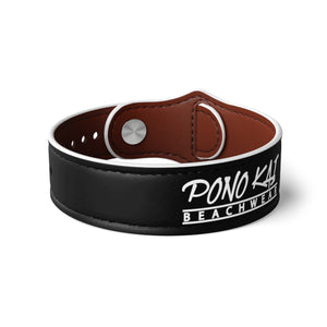 Pono Kai Faux Leather Wristband