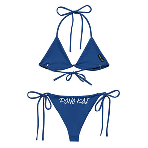 Pono Kai Eco String Bikini (WHT Logo)