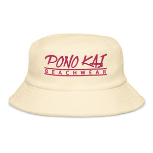 Pono Kai Terry Cloth Bucket Hat