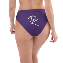Pono Kai Purple Recycled High-Waisted Bikini Bottom