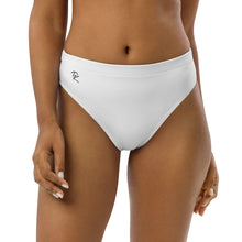 Pono Kai White Recycled High-Waisted Bikini Bottom