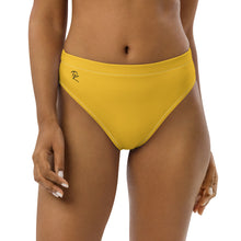 Pono Kai Yellow Eco High-Waisted Bikini Bottom