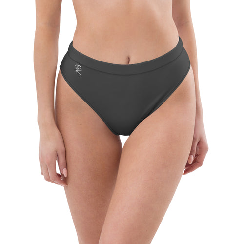 Pono Kai Eclipse Grey Eco High-Waisted Bikini Bottom