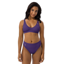 Pono Kai Purple Eco High-Waisted Bikini Set