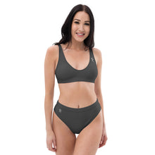 Pono Kai Eclipse Grey Eco High-Waisted Bikini Set