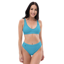 Pono Kai Summer Sky Blue Eco High-Waisted Bikini Set