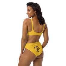 Pono Kai Yellow Eco High-Waisted Bikini Set