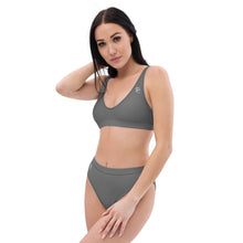 Pono Kai Grey Eco High-Waisted Bikini Set
