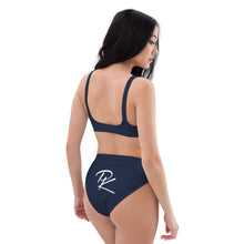 Pono Kai Navy Eco High-Waisted Bikini Set