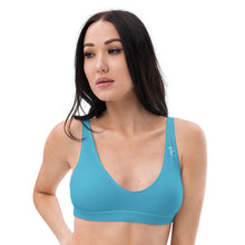 Pono Kai Summer Sky Blue Eco Padded Bikini Top