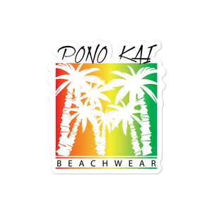 Pono Kai Beachwear Bubble-free stickers