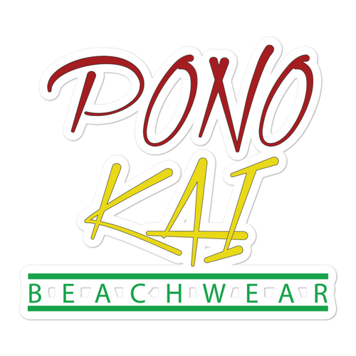 Pono Kai Bubble-free stickers