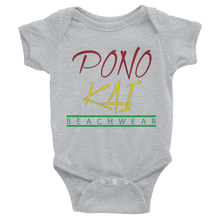 Pono Kai Rasta Square Logo Infant Bodysuit