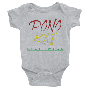 Pono Kai Rasta Square Logo Infant Bodysuit
