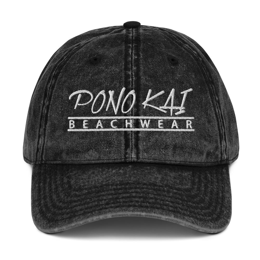 Pono Kai Vintage Cotton Twill Cap