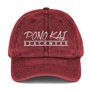Pono Kai Vintage Cotton Twill Cap